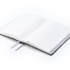 Notebook A5, leather, Violet, dotted - 3