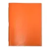 Guest Book, 48 pages, laid paper, leather, 28x38 cm, orange