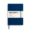 Notebook Master Classic (A4+), Hardcover, 235 numbered pages, Navy, squared