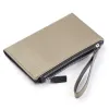 Bethge - Leather Wallet - Double Zip - Adri - Taupe