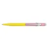 Caran d'Ache 849 Paul Smith 4 Ballp. Pen, chartreuse/rose