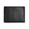 Wallet with Coin Pocket Adri,  leather, wide, black