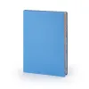 Notebook A5, leather, Racing Blue, ruled