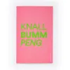 New Year's card KNALL BUMM PENG