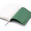 Notebook A5, linen, Green, blank - 4