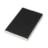 Notebook Refill, black, 144 pages, black, blank