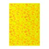 Wrapping paper citrus yellow 50  x 70 cm, 3 sheets