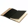 Book cover for DIN A5 books, leather, latte - 5