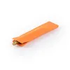 Pen case for 1 writing instrument, cowhide leather, orange - 2