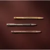 Caran d'Ache - Ecridor Damier - Ballpoint Pen - gold plated	 - 3
