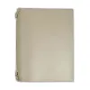 Ring Binder, A5, 4-ring mechanism, leather, taupe
