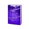 Pocket Daily Planner 2027 - One Day Per Page - Leather - Violet - 9.5 x 13 cm