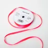 Satin ribbon, Width 6mm, Neon Pink
