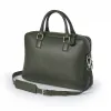 Briefcase Adri, leather, zinc - 2