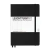 LEUCHTTURM1917 Notebook, hard  cover, black, dotted