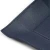 Valet tray rectangular, leather, 21 x 15 cm, dark blue - 2