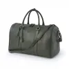 Travel bag Adri, leather, loden - 2