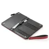 Bethge - Leather Wallet - Double Zip - Adri - Dark Red - 2