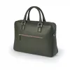 Briefcase Adri, leather, zinc