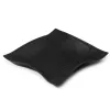 Valet tray square, leather, 15 x 15 cm, black - 4