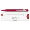 Caran d'Ache 849 Colormat-X Ballpoint Pen, red