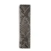 Pen Case for 1 Pen, python leather, dark grey