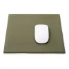 Mouse Mat Noce, leather, 24.5  x 21 cm, clay - 2