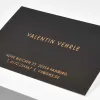 100 custom business cards, Valentin Vehrle - 2