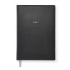 Daily Planner 2027 TeBe-Skin Black Vegan Leather - 3