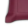 Valet tray rectangular, nappa leather, 21 x 15 cm, bordeaux - 2