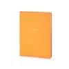 Weekly Planner Notes 2027 orange Leather