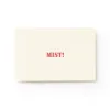 Greeting card "Mist!"