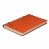 Sketchbook Quadernone, leather, large, orange - 5