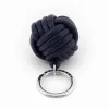 Key Ring Knot, nappa leather,  royal blue