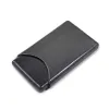 Business Card Holder, leather, 6.5x10 cm, grey - 5