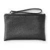 Bethge - Clutch Adri - Leather - Pouch - Zip - black - 3