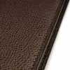 Book cover for DIN A4 books, leather, dark brown - 3