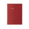 Edition C weekly calendar 2026 faux leather TeBeskin ruby red