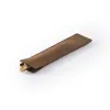 Pen case for 1 writing instrument, cowhide leather, tobacco - 2