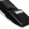 Wallet with Coin Pocket, nappa leather, wide, black - 3