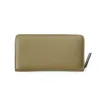 Wallet with Coin Pocket, Koll. 1977, leather, olive green