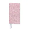 Pocket Datebook 2027 Silver Red Leather - 2