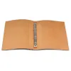 Ring Binder, A5, 4-ring mechanism, leather, orange - 3