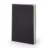 Notebook A4, linen, Black, blank