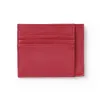 Card Holder, 8 Card Slots (8 CC), 1977 Collection, Red with Blue Lining
