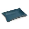 Valet tray rectangular, nappa leather, 21 x 15 cm, petrol - 3