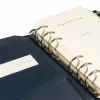 Daily Planner Adri, leather, navy blue - 4