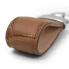 Key Ring, alligator leather, cognac brown - 4