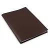 Book cover for DIN A4 books, Dolce leather, dark brown - 3