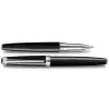 Caran d'Ache Léman Ebony Black Rollerball, rhodium-plated